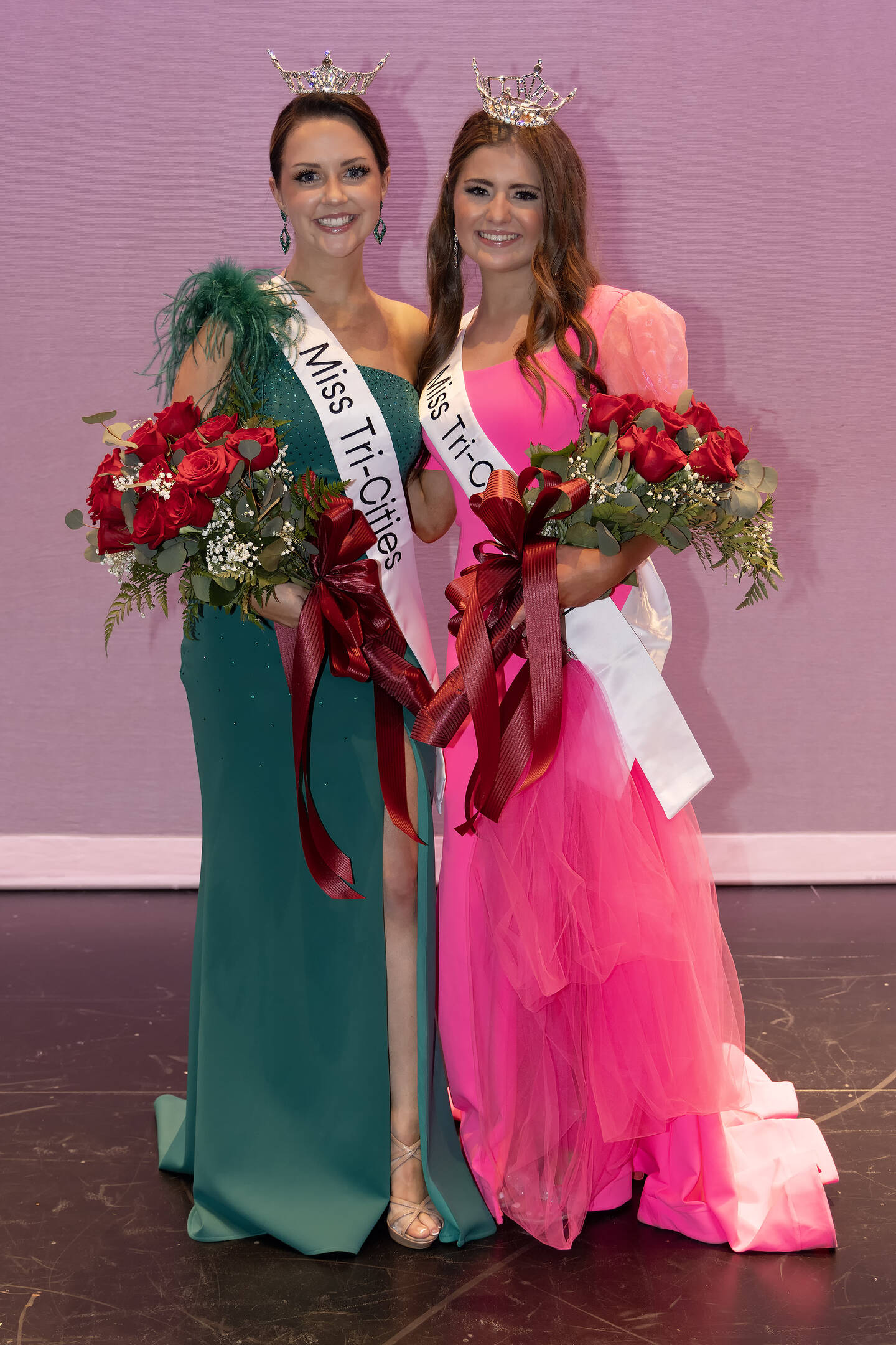 Miss Tri-Cities 2024 with Miss Tri-Cities Teen 2024